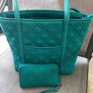 Vera Bradley Purse & Wristlet